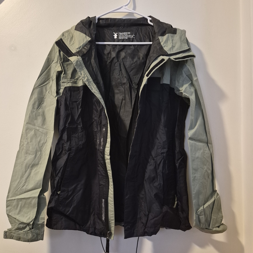 Dutch Bros Black and Gray Windbreaker